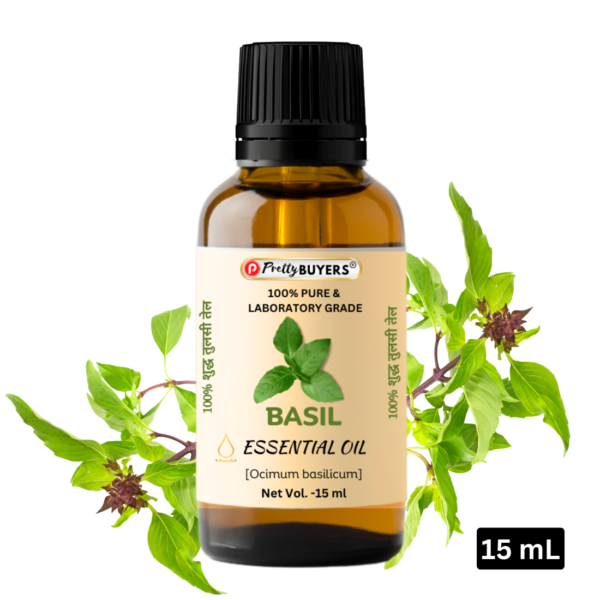 Basil Essential Oil 15ml Pretty BUYERS