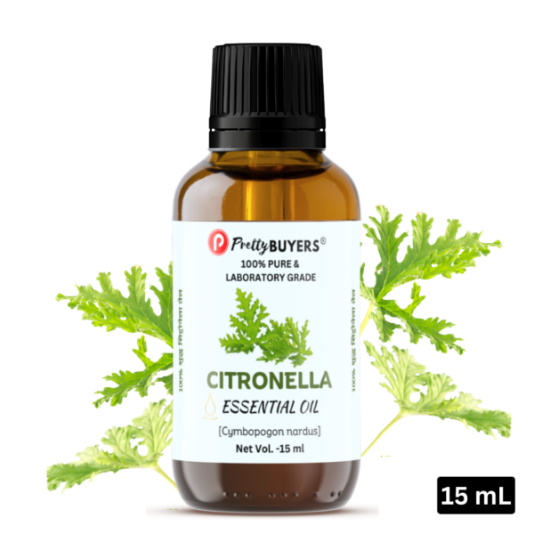 Citronella Essential Oil 15ml Pretty BUYERS